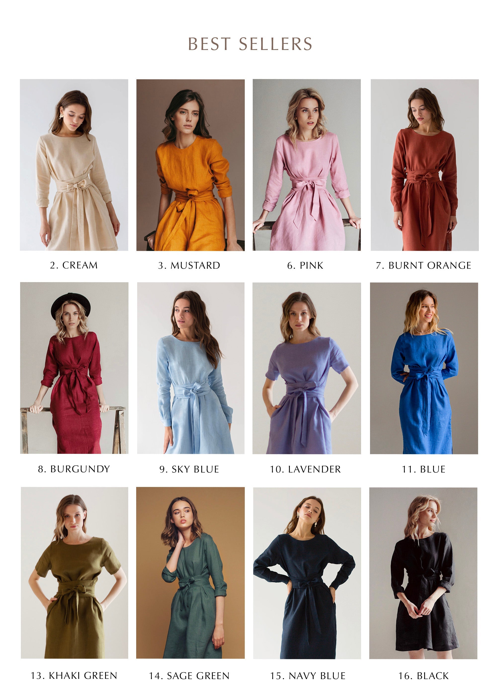 "Audrey" Linen Mustard Yellow Maxi Dress